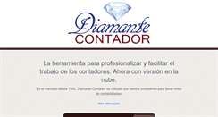 Desktop Screenshot of diamantecontador.com